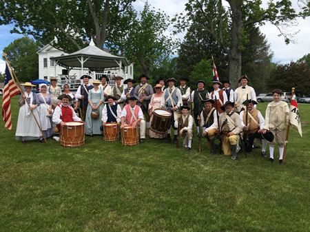 Redcoats versus militia