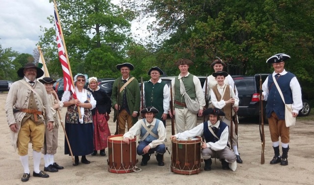 Townsend Minutemen in rank