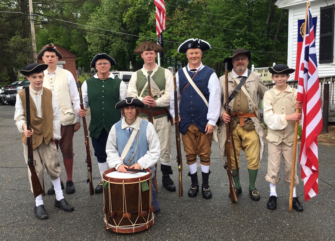 Redcoats versus militia