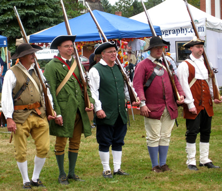 Townsend Minutemen in rank